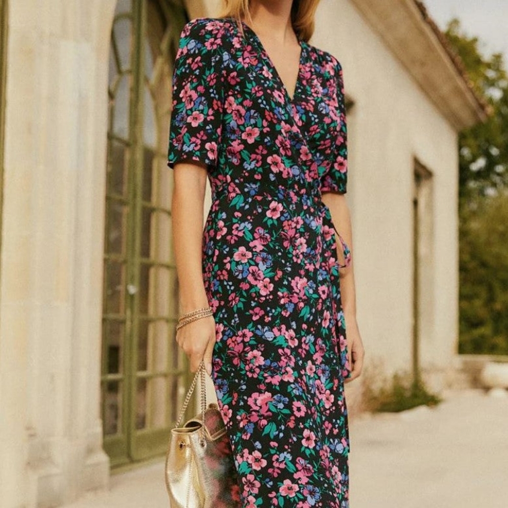 ISO Petite Mendigote Marilou Wrap Dress